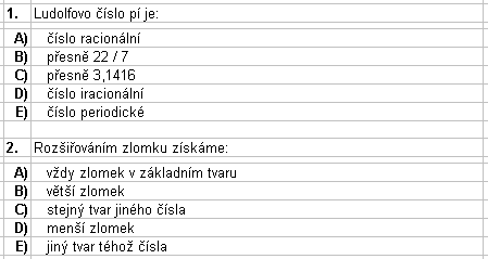 Pizpsoben znaen